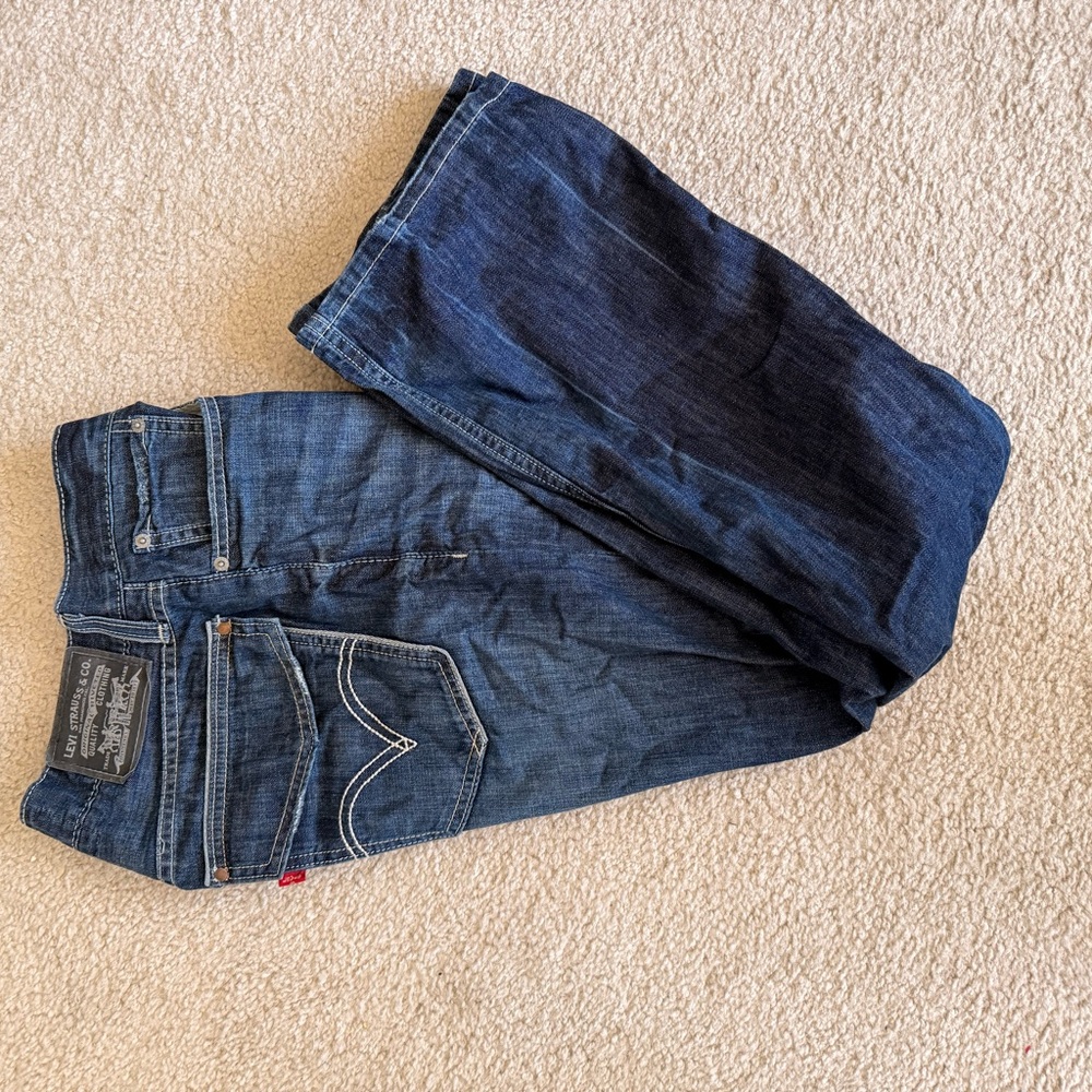 Levi's Men's Dark Blue Bootcut Jeans